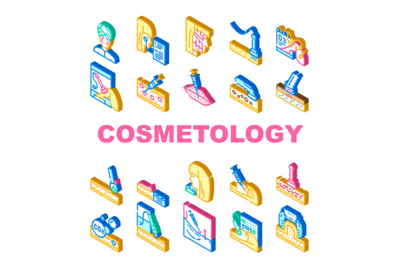 cosmetology-treatment-procedure-icons-set-vector