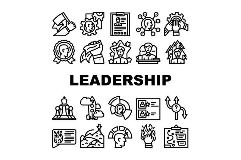 leadership-leader-business-skill-icons-set-vector