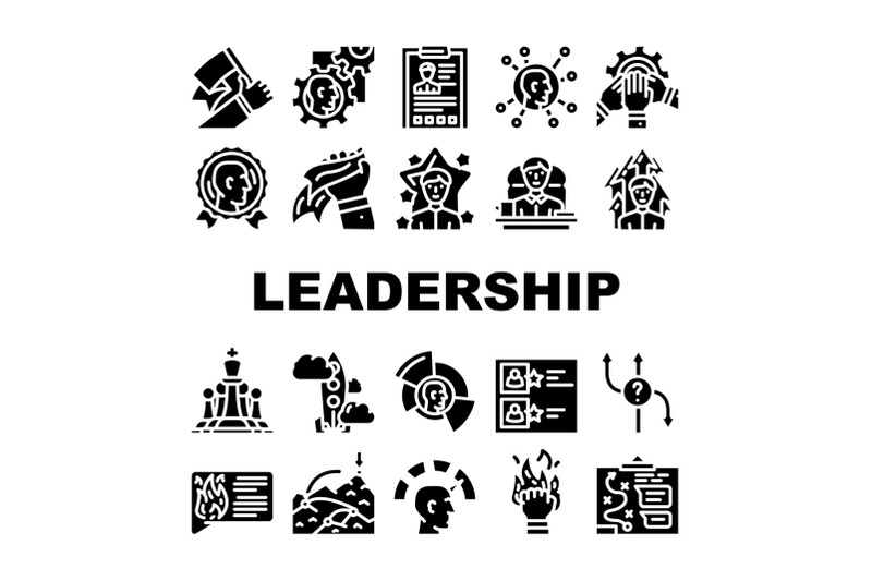 leadership-leader-business-skill-icons-set-vector