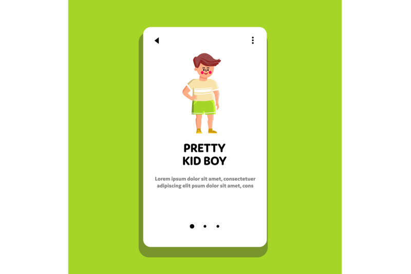 pretty-kid-boy-in-stylish-fashion-clothes-vector