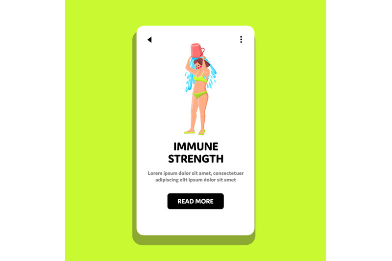 immune-strength-female-vector