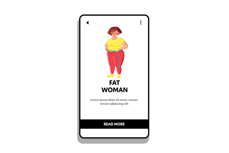 sad-fat-woman-measuring-figure-with-tape-vector