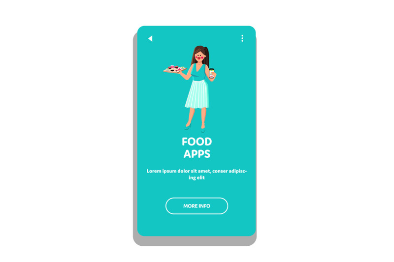 food-apps-for-ordering-meal-online-on-phone-vector