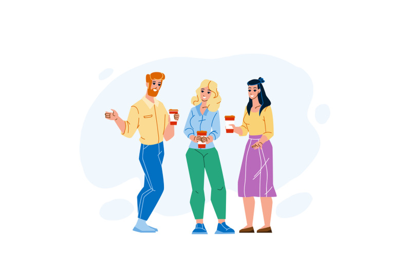 office-coffee-break-and-people-conversation-vector