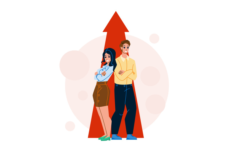 economic-growth-business-man-and-woman-vector