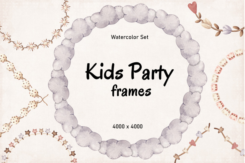 watercolor-set-quot-kids-frames-quot