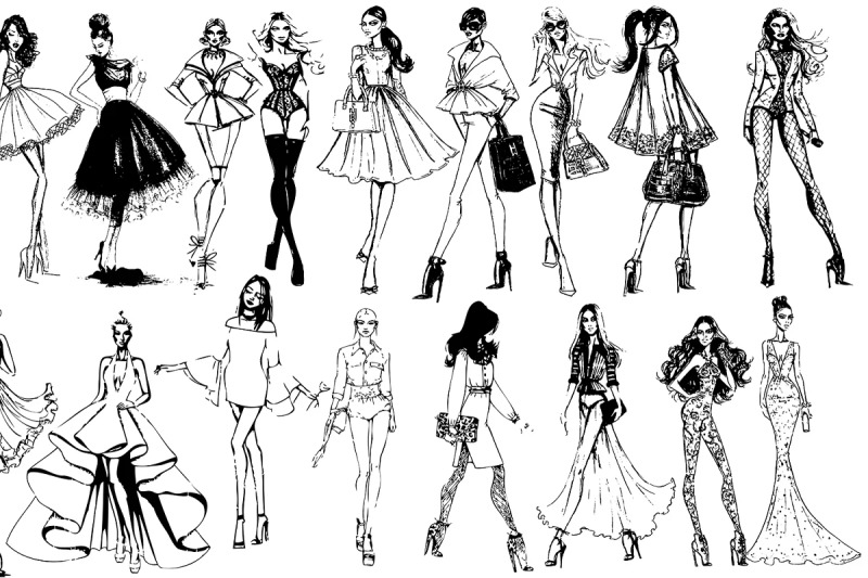 50-fashion-pretty-girls-illustration-vector