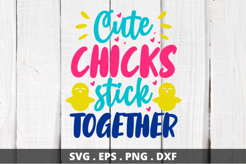 cute-chicks-stick-together