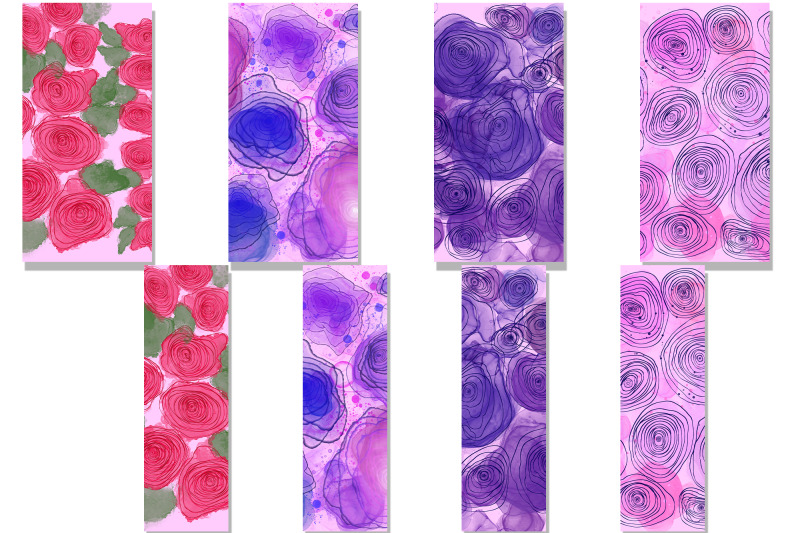 alcohol-ink-flower-pen-wrap-sublimation