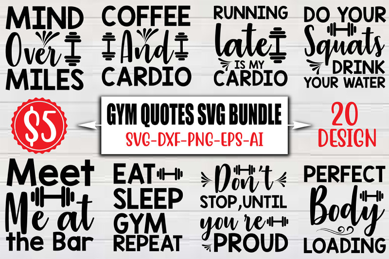 gym-quotes-svg-bundle