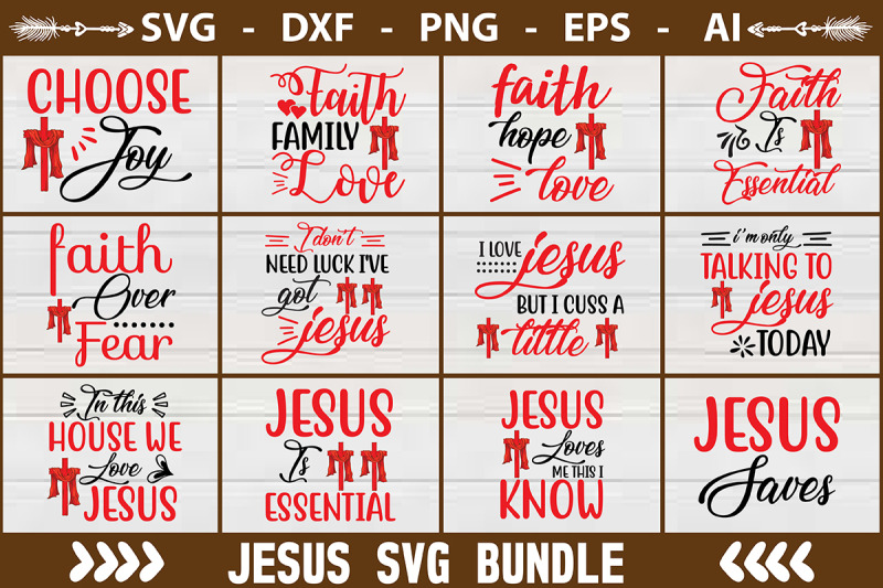 jesus-svg-bundle