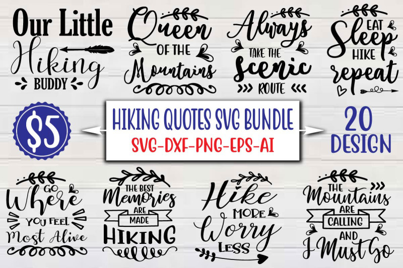 hiking-quotes-svg-bundle