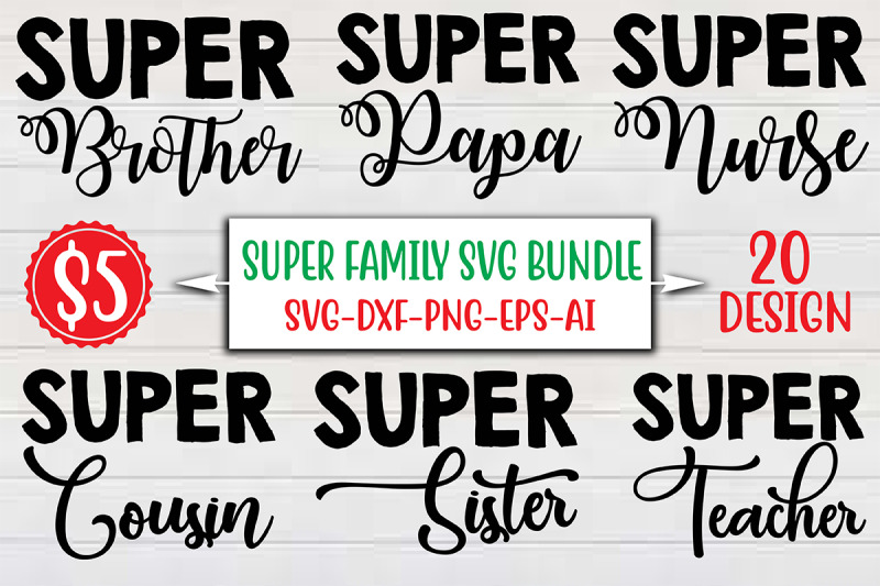 super-family-svg-bundle