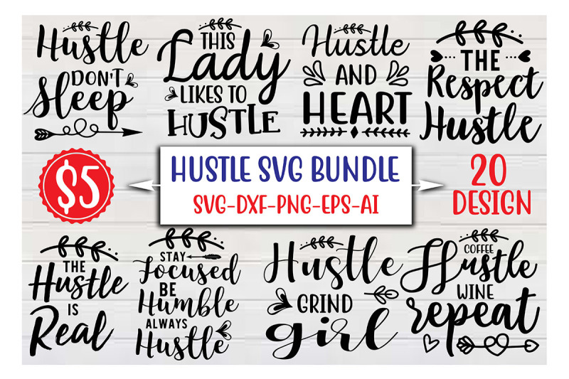 hustle-svg-bundle