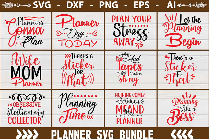 planner-svg-bundle