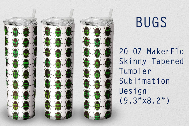 tumbler-tapered-20-oz-sublimation-bug-wrap-design