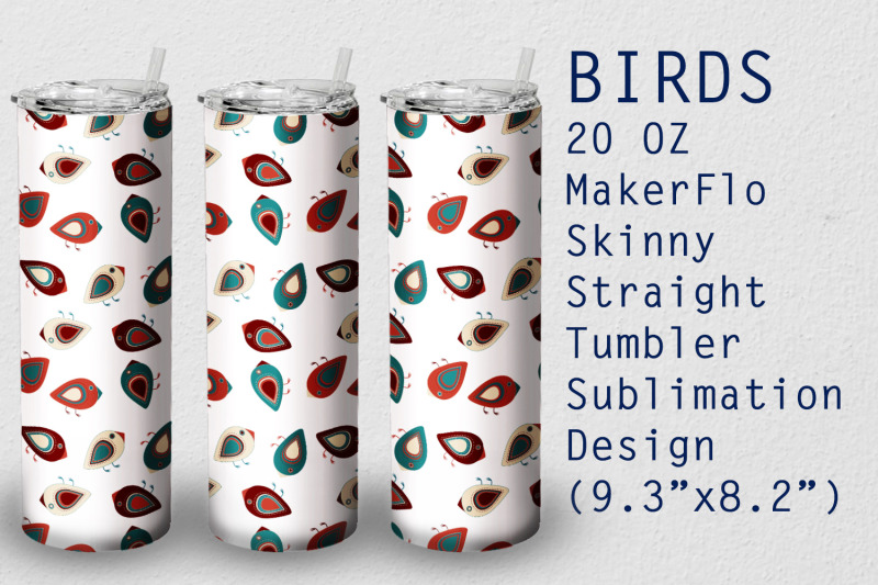 tumbler-straight-20-oz-sublimation-bird-wrap-design