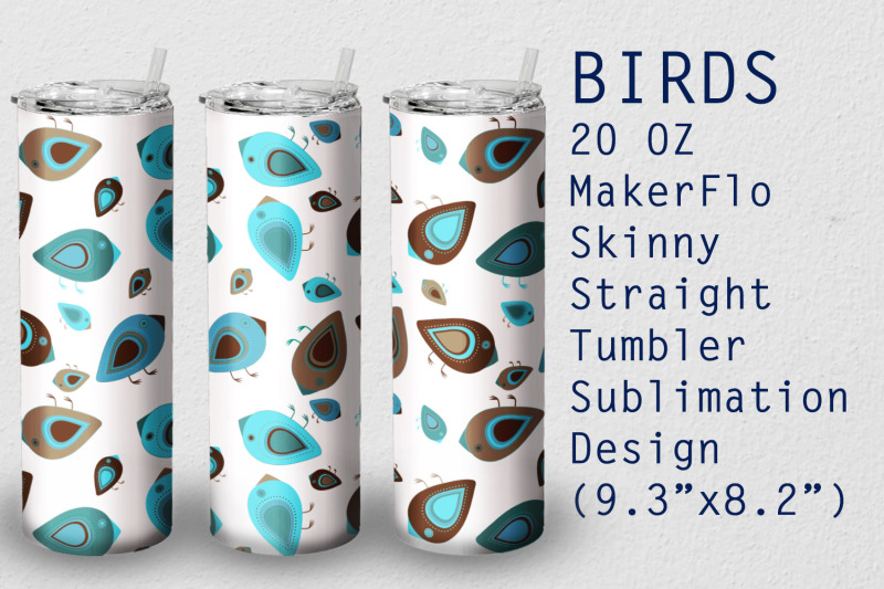 tumbler-straight-20-oz-sublimation-bird-wrap-design