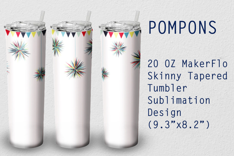 tumbler-tapered-20-oz-sublimation-pompon-wrap-design