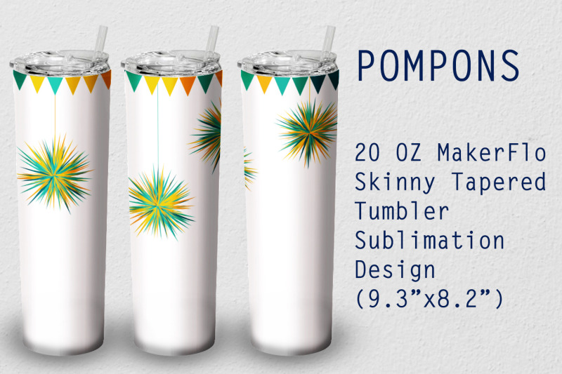 tumbler-tapered-20-oz-sublimation-pompon-wrap-design