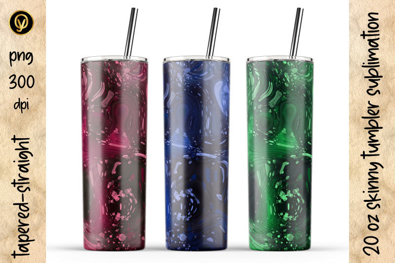 20-oz-colorful-trendy-abstract-skinny-tumbler-sublimation-design