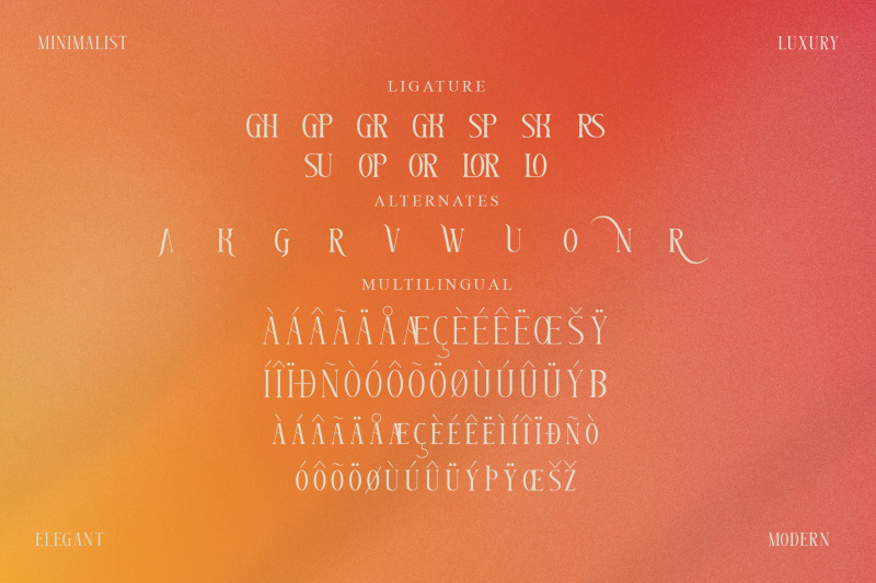 glorando-typeface