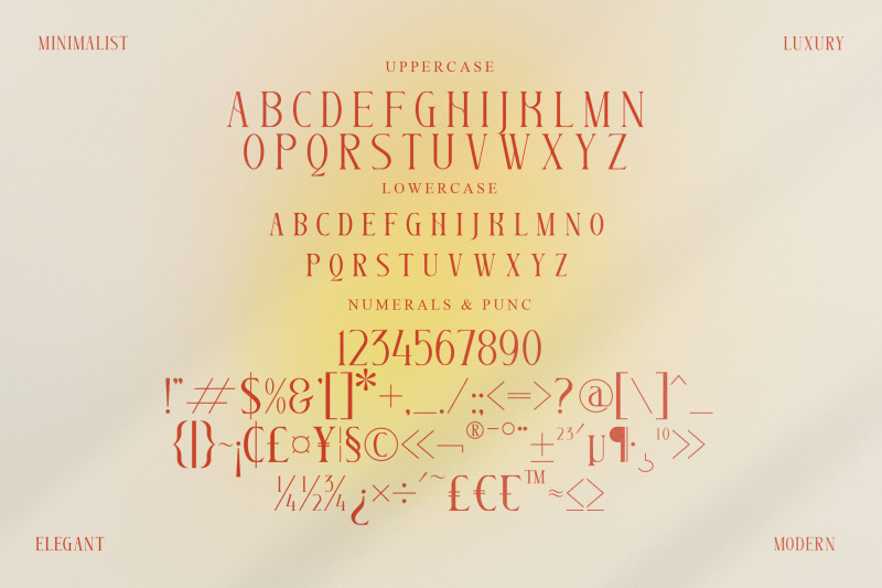 glorando-typeface