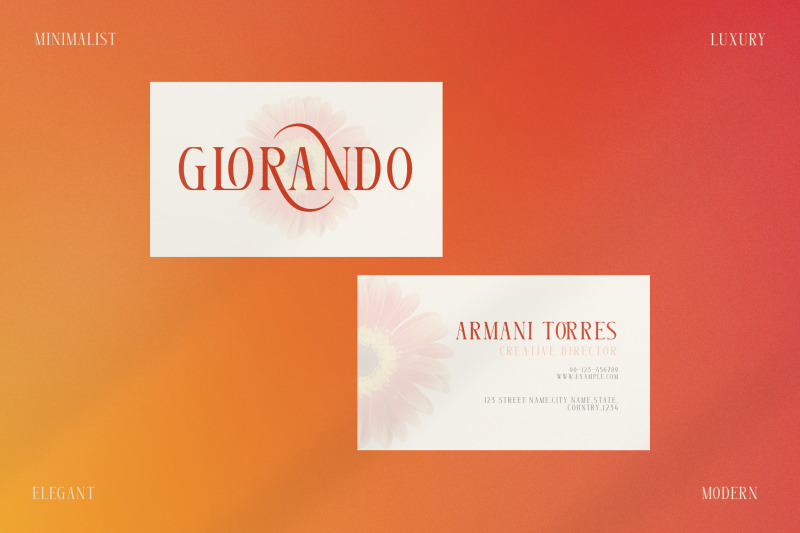 glorando-typeface