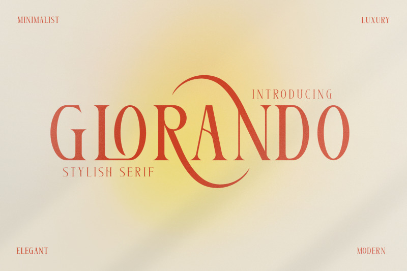 glorando-typeface