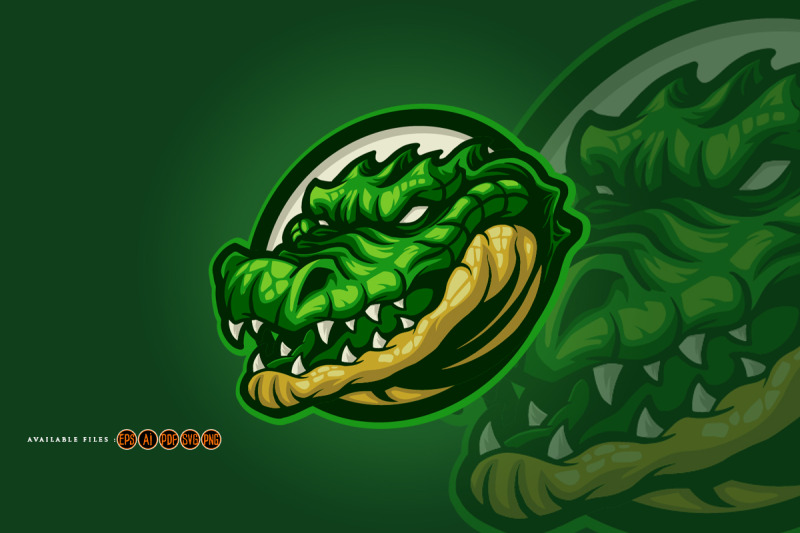 croco-head-mascot-animal-cartoon