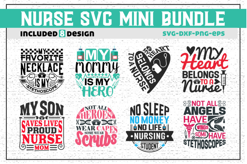 nurse-svg-quotes-design-bundle