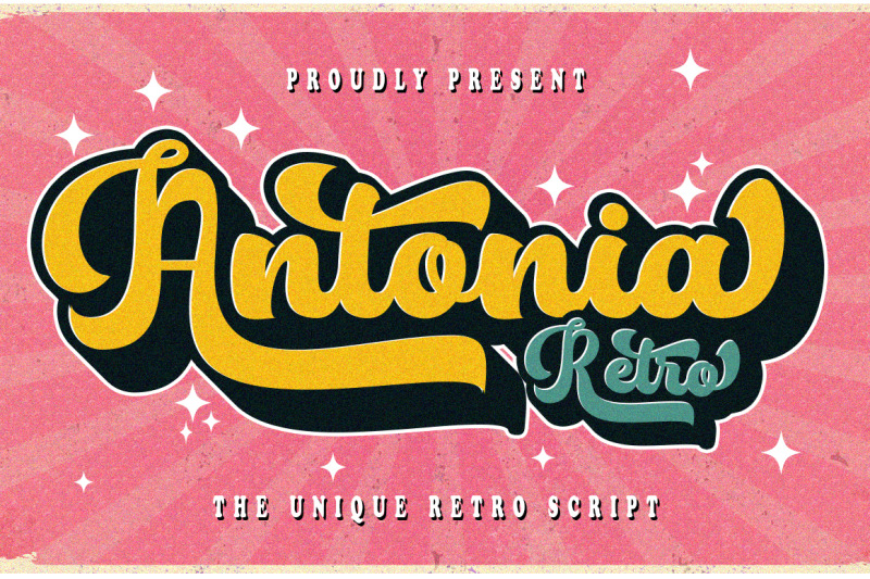 antonia-retro-font