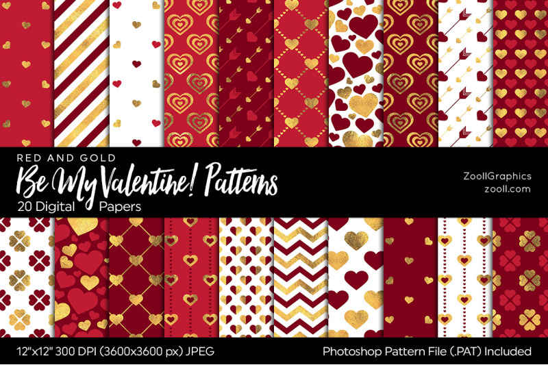 be-my-valentine-digital-papers