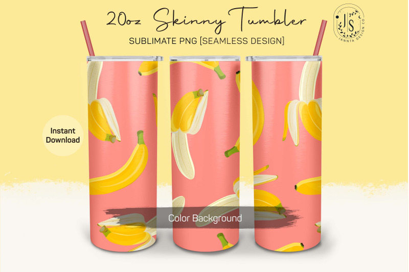 banana-fruit-20oz-tumbler-sublimation-wraps