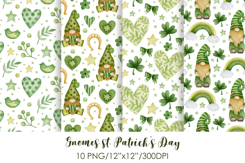 watercolor-gnomes-st-patrick-039-s-day-seamless-patterns