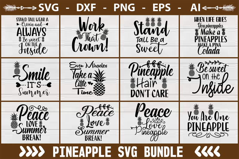 pineapple-svg-bundle