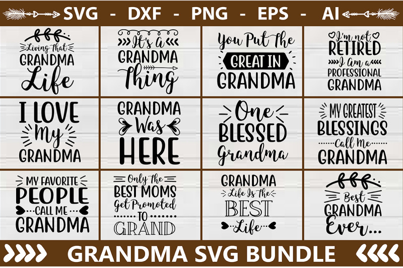 grandma-svg-bundle