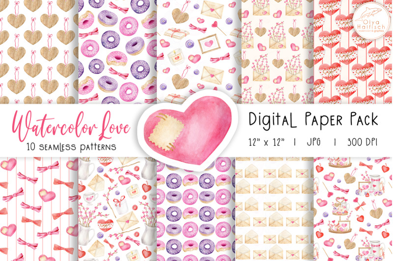 watercolor-love-digital-paper-pack-valentine-039-s-day-seamless-patterns