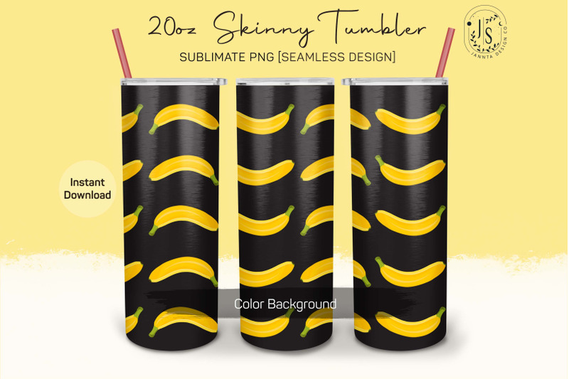 banana-fruit-20oz-tumbler-sublimation-wraps