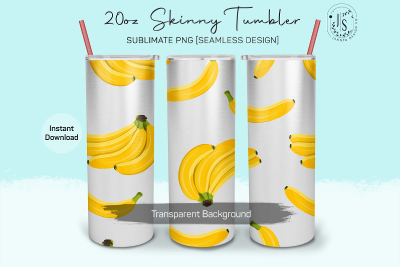 banana-fruit-20oz-tumbler-sublimation-wraps