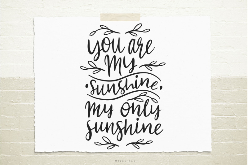 you-are-my-sunshine-svg-cut-file