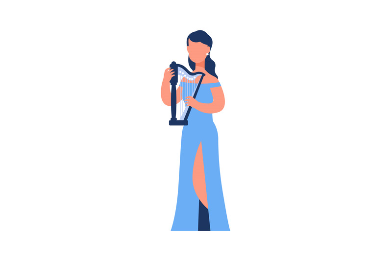 cartoon-musician-woman-playing-musical-instrument-cute-female-in-blu