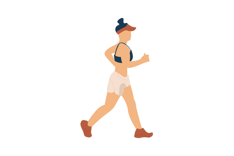 running-woman-cartoon-female-outdoor-activity-isolated-girl-training