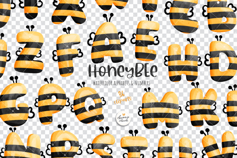 honeybee-alphabets-and-numbers