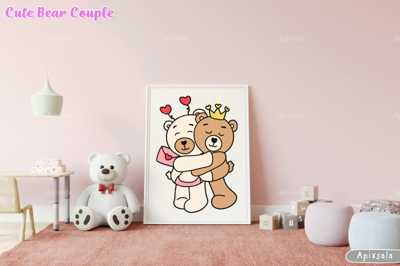 valentine-day-cute-teddy-bear-couple