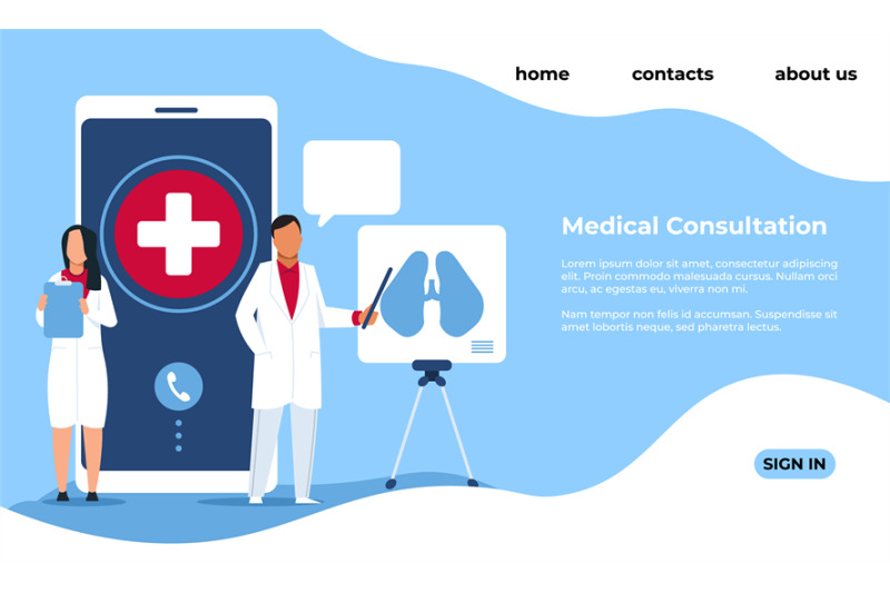 medical-consultation-landing-page-web-service-for-appointment-with-do