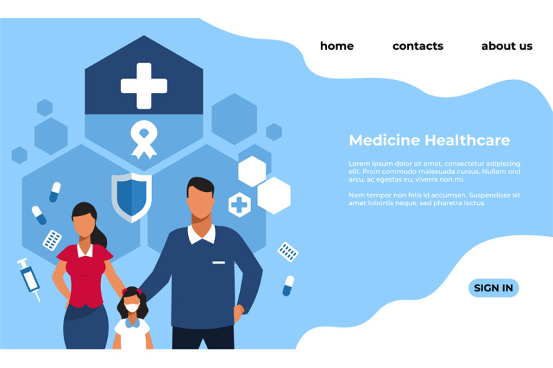 medicine-health-care-landing-page-website-interface-for-clinic-couns