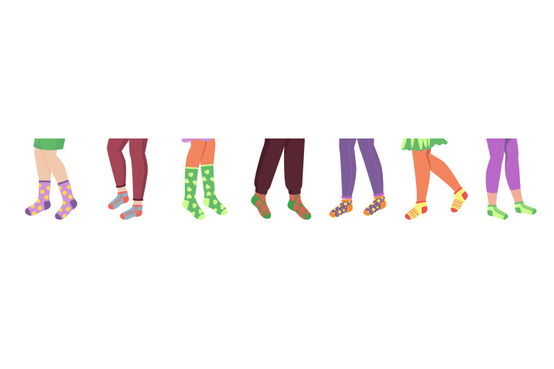 pairs-of-legs-in-socks-cartoon-male-and-female-underwear-colorful-fo