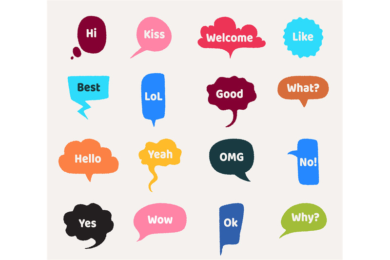 speech-bubbles-cartoon-clouds-with-interrogative-and-greeting-short-p