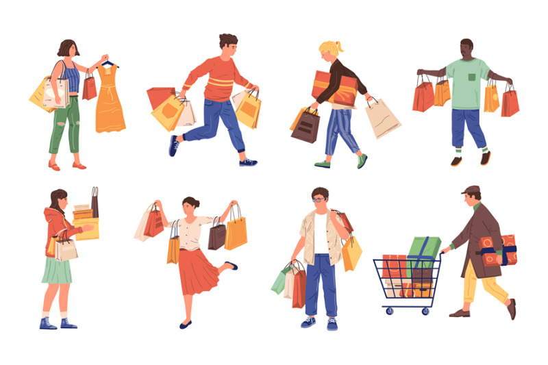 people-shopping-cartoon-buyers-with-bags-and-carts-men-or-women-carr